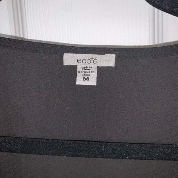 Black V Neck Blouse from Urban Outfitters - Picture 3 of 6